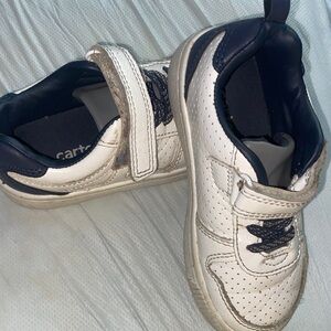 Carter's Kids Navy and White Sneakers